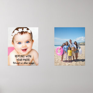 Maßgeschneidertes Foto oder Kunstwerk Bilderwand Sets