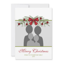 Maßgeschneidertes Fotomodell mit Weihnachtsgarland