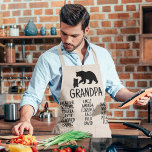 Maßgeschneidertes Geschenk mit Großraumbären Schürze<br><div class="desc">Verbringst du Liebe Zeit mit deinen Enkelkindern? Wenn ja, dann werden Sie diese personalisierte Schürze Liebe! Es ist perfekt zum Kochen oder Backen mit Ihren Enkelkindern herum. Die Schürze besteht aus hochwertigem Stoff und ist mit einem rustikalen schwarzen Bär auf weißem Hintergrund versehen. Das macht es zum perfekten Geschenk für...</div>