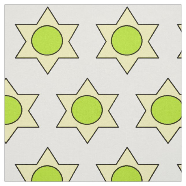 Maßgeschneidertes Gewebe, Star-Blume Stoff (Muster)