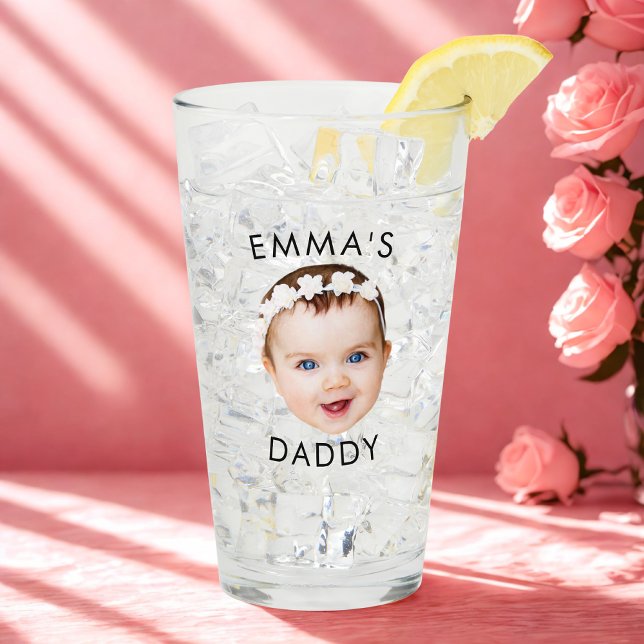 Maßgeschneidertes Glas, Babyglas, Vater Geburtstag Glas (Von Creator hochgeladen)