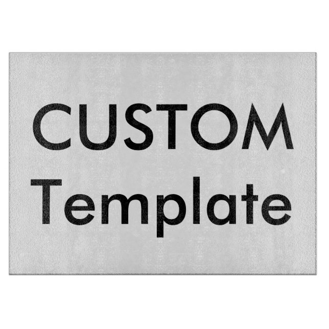 Maßgeschneidertes Glasschneider 15" x 11" Schneidebrett (Vorderseite)