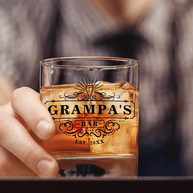 Maßgeschneidertes Grampa-Bar Whiskyglas (Von Creator hochgeladen)