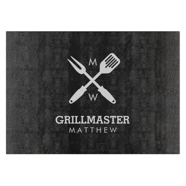 Maßgeschneidertes Grillmastplatine Schneidebrett (Vorderseite)