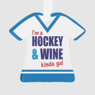 Maßgeschneidertes Hockey & Wine Jersey Ornament