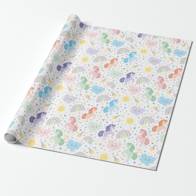 Maßgeschneidertes Hübsches Klapppapier Geschenkpapier (Ungerollt)