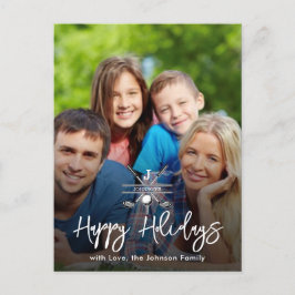Maßgeschneidertes Image für Golf Holiday Design Feiertagspostkarte