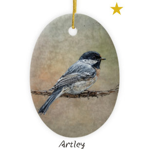Maßgeschneidertes Jahr für die Vogelmalerei mit sc Keramik Ornament