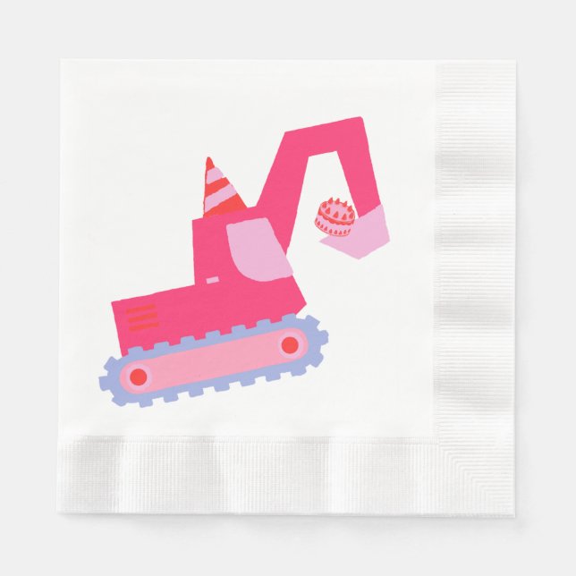 Maßgeschneidertes Kid-Party Napkins Serviette (Vorderseite)