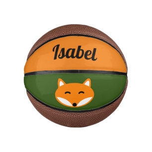 Maßgeschneidertes kleines, rotes Fuchs Mini-Basket Mini Basketball