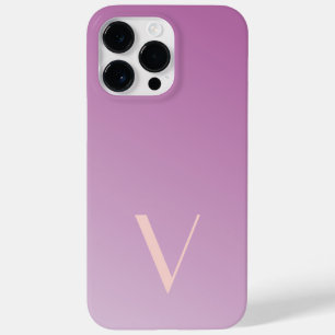 Maßgeschneidertes Minimal Gradient Lily Pink Moder Case-Mate iPhone 14 Pro Max Hülle