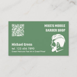 Maßgeschneidertes mobiles Barren QR Visitenkarte