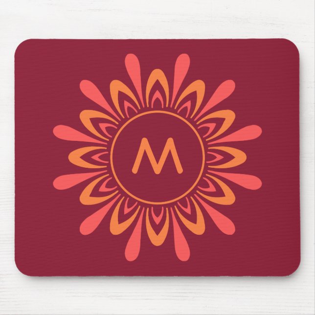 Maßgeschneidertes Modell für das Sun Muster Mousepad (Vorne)