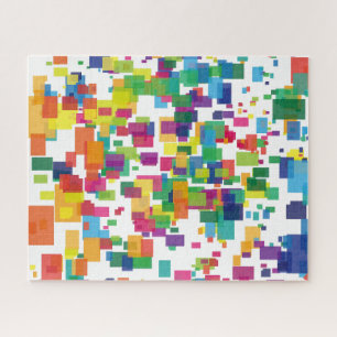 Maßgeschneidertes modernes künstlerisches Abstrakt Puzzle