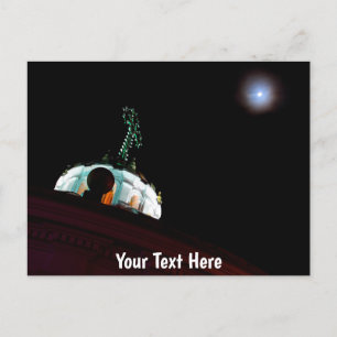 Maßgeschneidertes Mond & Cross, Quito, Ecuador Postkarte