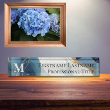 Maßgeschneidertes Monogramm Elegant Moderne Marmor
