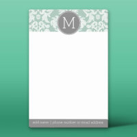 Maßgeschneidertes Monogramm für Mini- und Grau-Dam