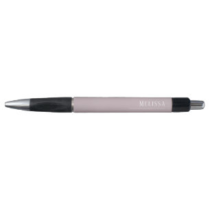 Maßgeschneidertes Monogramm, moderne Mauve-Verpack Kugelschreiber