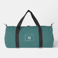 Maßgeschneidertes Monogramm, überall Aquarell grün