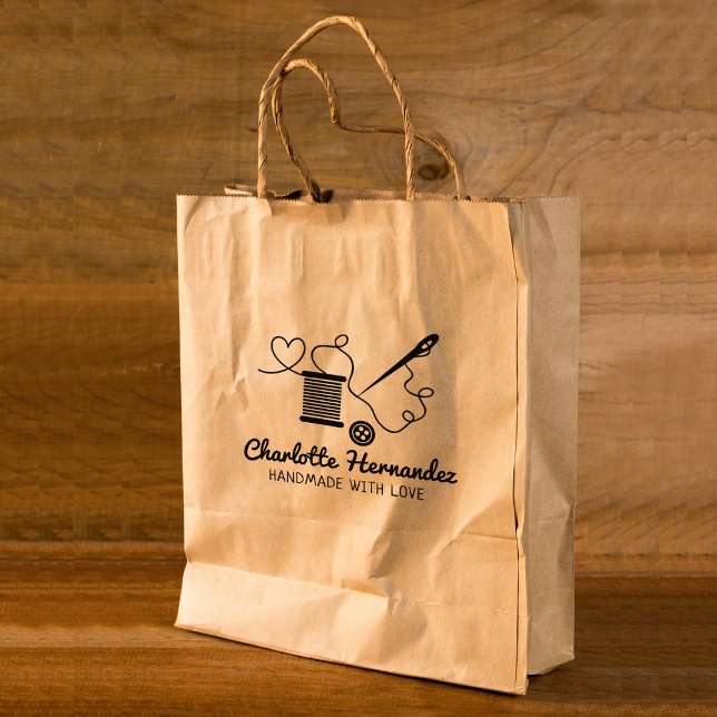 Maßgeschneidertes Nähgeschäft, groß Gummistempel (Von Creator hochgeladen)