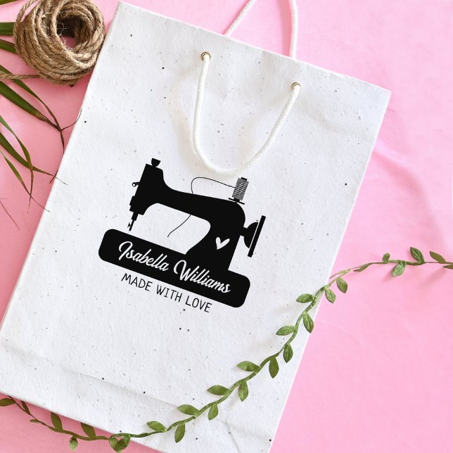 Maßgeschneidertes Nähgeschäft, groß Gummistempel (Von Creator hochgeladen)