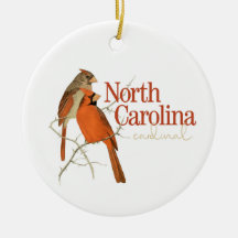 Maßgeschneidertes North Carolina Ornament mit Kard