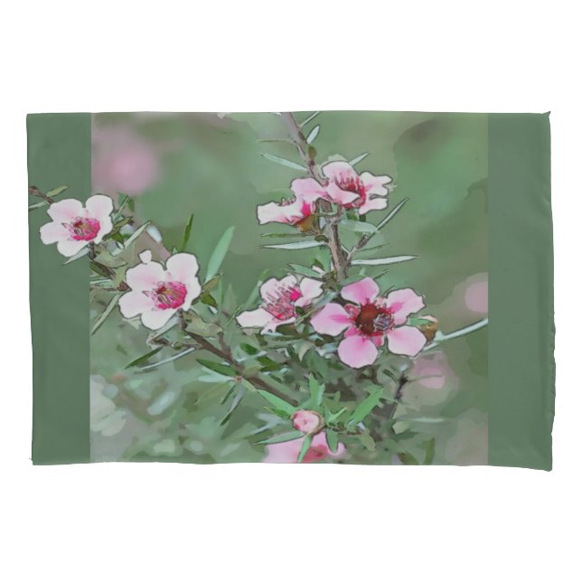 Maßgeschneidertes Paar von Pillowcases, Standardgr Kissenbezug (Vorderseite-Links)