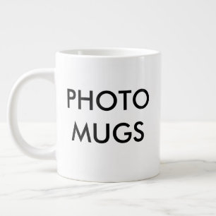 Maßgeschneidertes Personalisiertes Foto Großer T Jumbo-Tasse