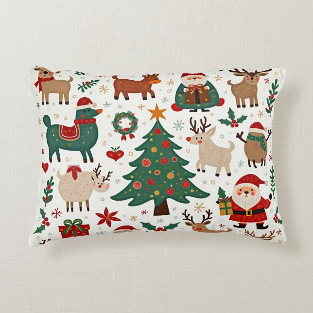 Maßgeschneidertes Polyester Akzent Kissen 16" x 12 (Vorderseite)