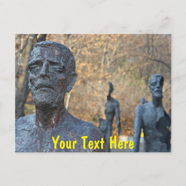 Maßgeschneidertes Prager Denkmal Postkarte (Vorderseite)