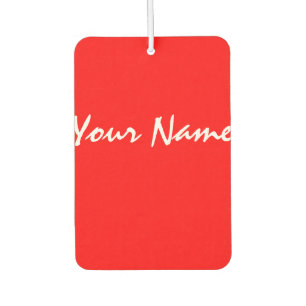 Maßgeschneidertes Rotes Herz Autolufterfrischer