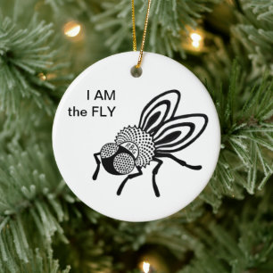 Maßgeschneidertes Ruth Bader Ginsburg Fly Ornamen Keramik Ornament