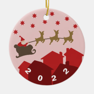 Maßgeschneidertes Santa Claus Ornament Weihnacht