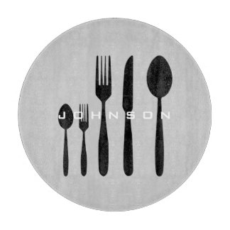 Maßgeschneidertes Silverware Cutting Board Schneidebrett