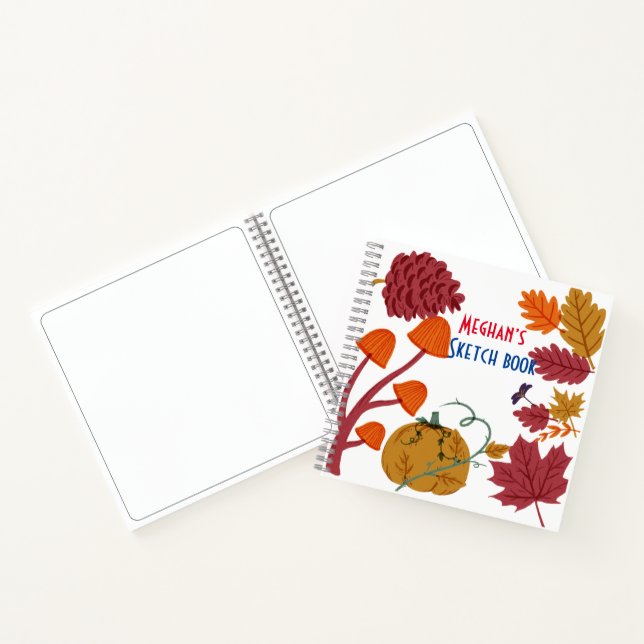 Maßgeschneidertes Skizzenbuch Notizbuch (Innenseite)