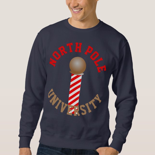 Maßgeschneidertes Sweatshirt der Universität Nordp (Vorderseite)