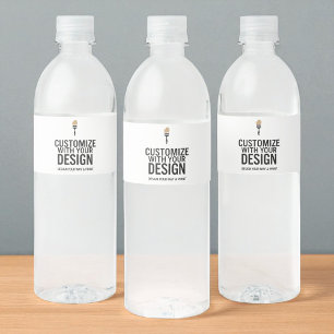 Maßgeschneidertes Unternehmen Personalisiert Wasserflaschenetikett