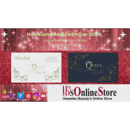 Maßgeschneidertes Vorlage für die Kronenkönigin 11 Visitenkarte