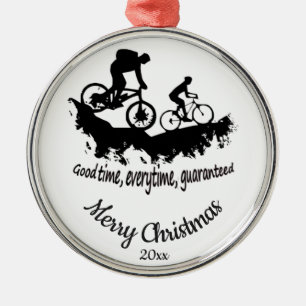 Maßgeschneidertes Weihnachts-Bike-Angebot Ornament Aus Metall