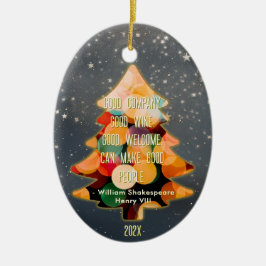Maßgeschneidertes Weihnachts-Modern-Angebot Keramik Ornament