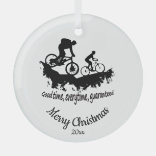 Maßgeschneidertes Weihnachtsgebirgsangebot Meta Ornament Aus Glas