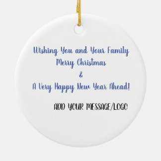 Maßgeschneidertes Weihnachtsgeschenk für die Keram Keramik Ornament