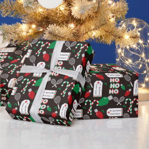 Maßgeschneidertes Weihnachtslieder- und Lichtwacke Geschenkpapier