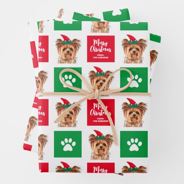 Maßgeschneidertes Weihnachtswrapping-Papier für Hu Geschenkpapier Set (Beispiel)