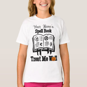 maßgeschneidertes Zauberbuch, Leckerei mich gut lu T-Shirt