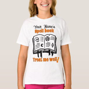 maßgeschneidertes Zauberbuch, Leckerei mich gut lu T-Shirt