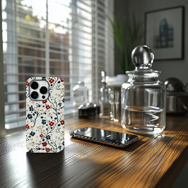 Maßgeschneidertes Zitat aus Rot, Blau und Weiß, be Case-Mate iPhone 14 Pro Hülle