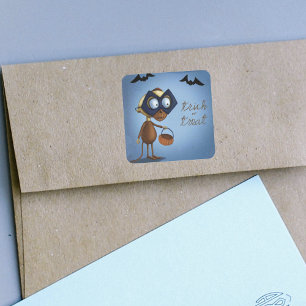 Massierte Affenjatts Quadratischer Aufkleber