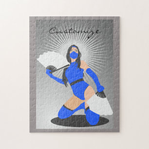 Massierte Kriegerprinzessin Thunder_Cove Puzzle
