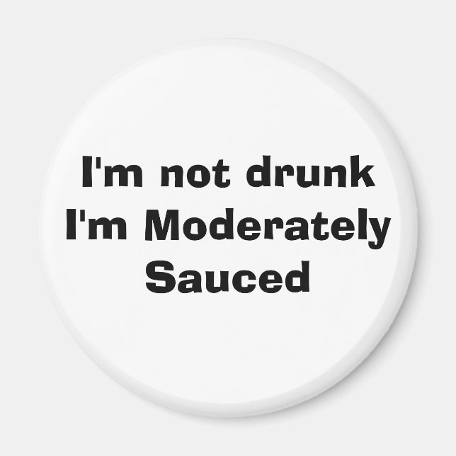 Mäßig sauced Magnet (Vorne)